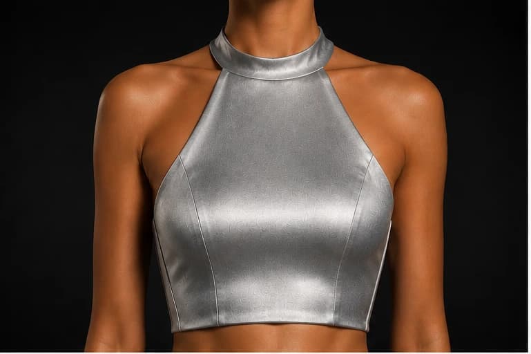 Backless Blouse
