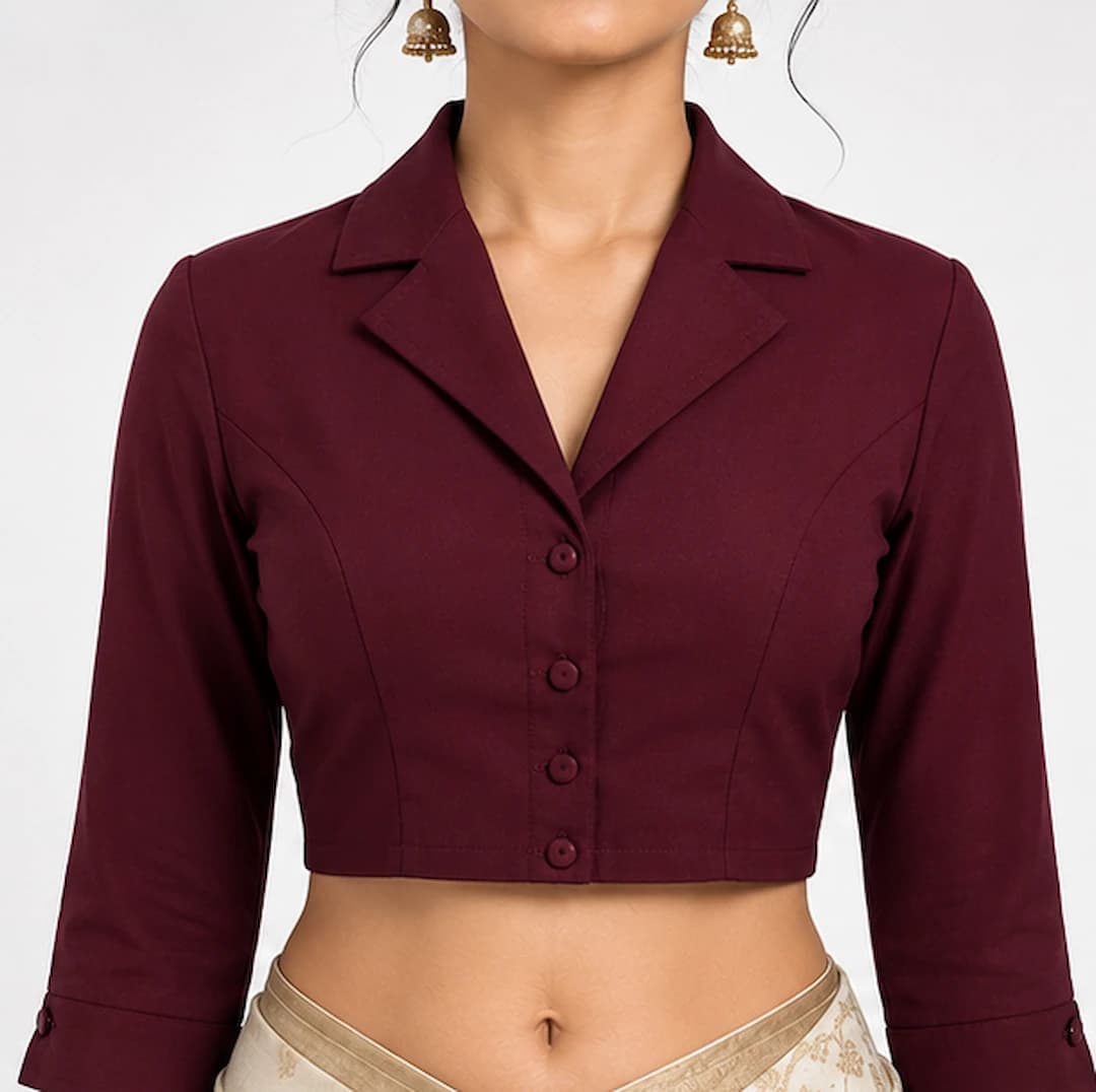 Collar Neck Blouse