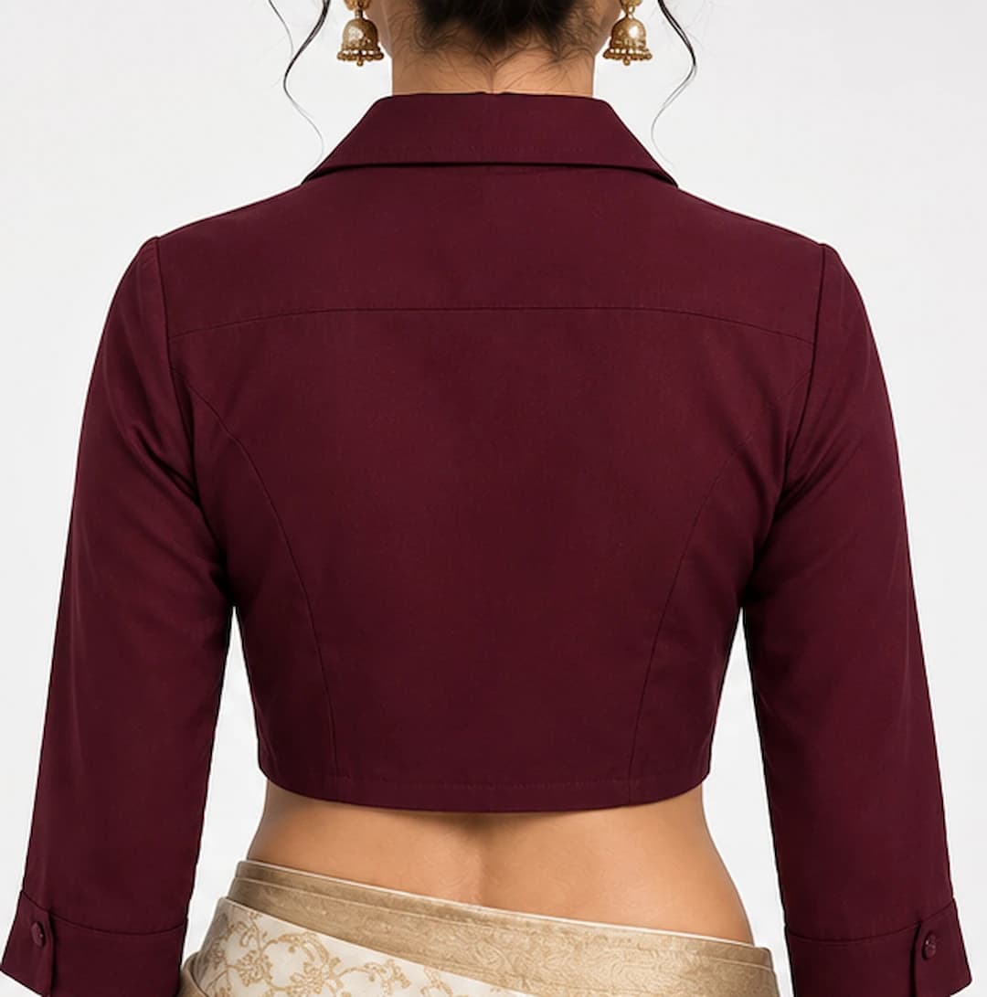 Collar Neck Blouse - Image 3